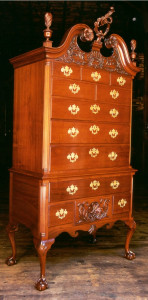 Walnut Highboy