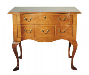 Queen Anne Serpentine-Front Lowboy