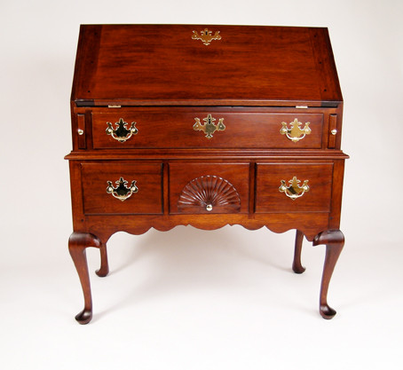 Queen Anne Desk-on-Frame