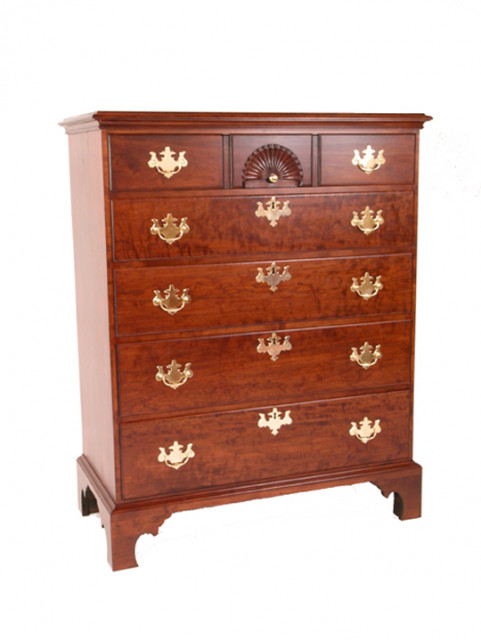 Flame Cherry Bureau