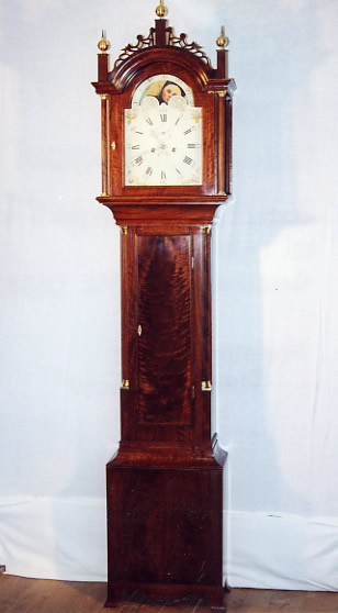 Hepplewhite Tall Case Clock