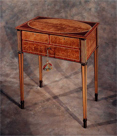 English Hepplewhite Work Table